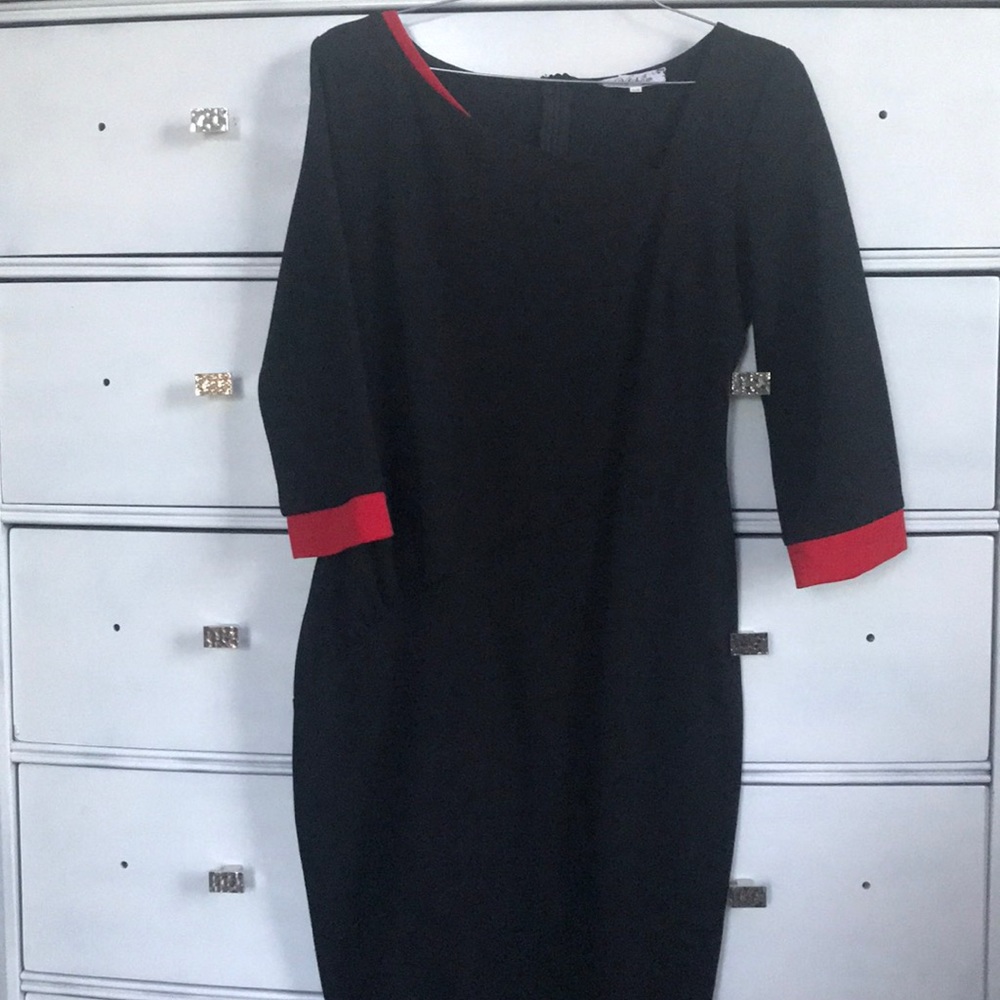 Black/Red Dress